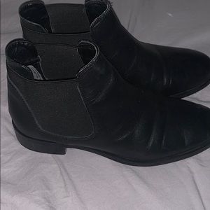 Nordstrom TOPSHOP. Black Chelsea boots
